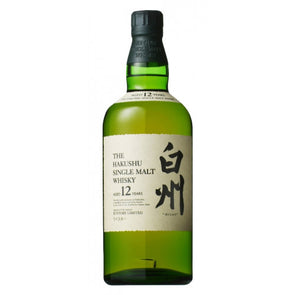 The Hakushu 12 Year Old Single Malt Japanese Whisky 750ml