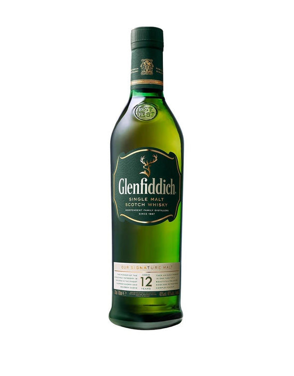 Glenfiddich 12 Year Old Single Malt Scotch Whisky 750ml