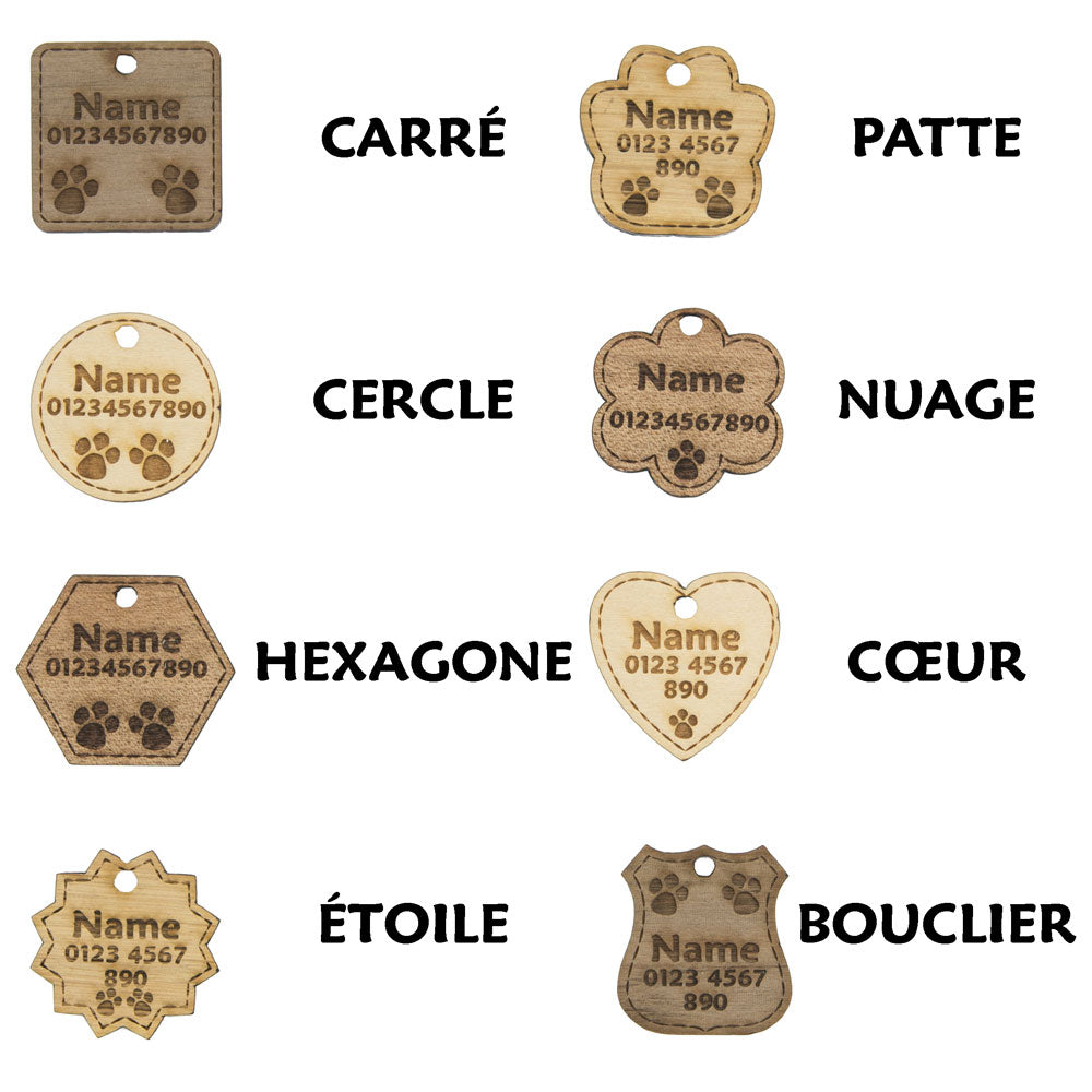 Pendentifs Pour Colliers De Chien Chat Disque Animaux Accessoires Coll National Engraver