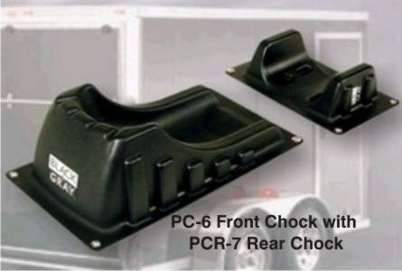 motorcycle front and rear chocks