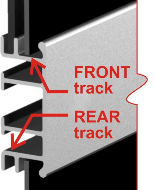 pit board frame track detail