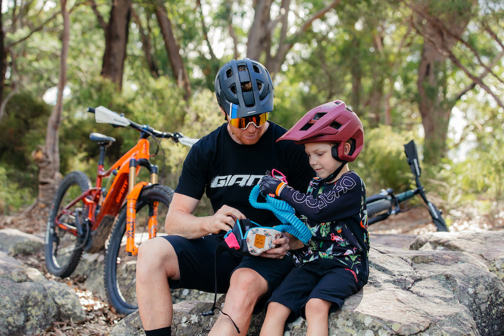 kids ride shotgun tow rope