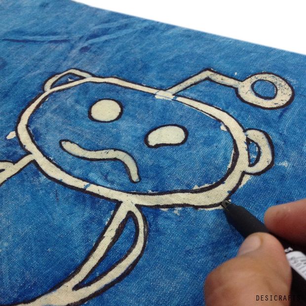 outlining reddit snoo pillow cover