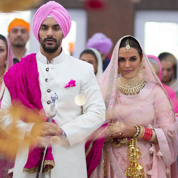 Neha Dhupia and Angad Bedi