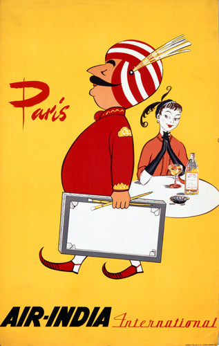 Air India Vintage Posters 