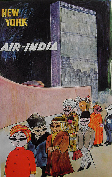 Air India Vintage Posters 
