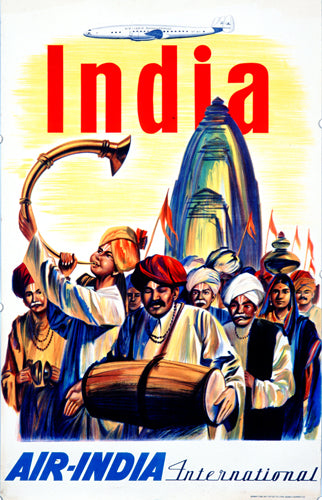 Air India Vintage Posters 