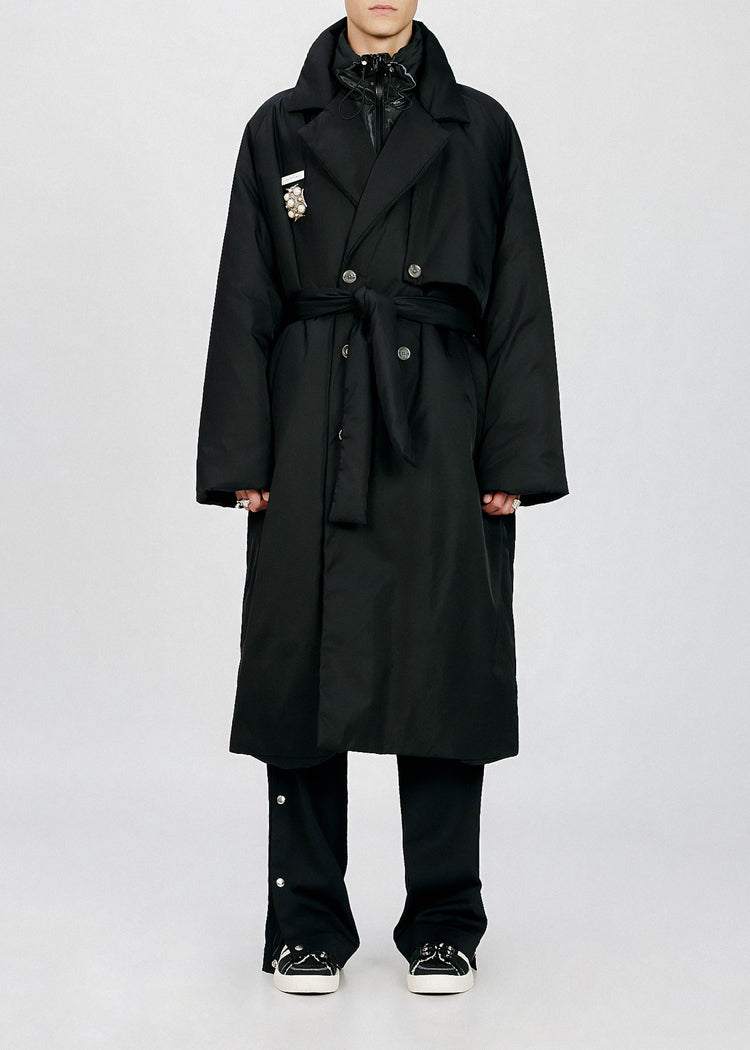 Padded Trench Coat / Song for the Mute