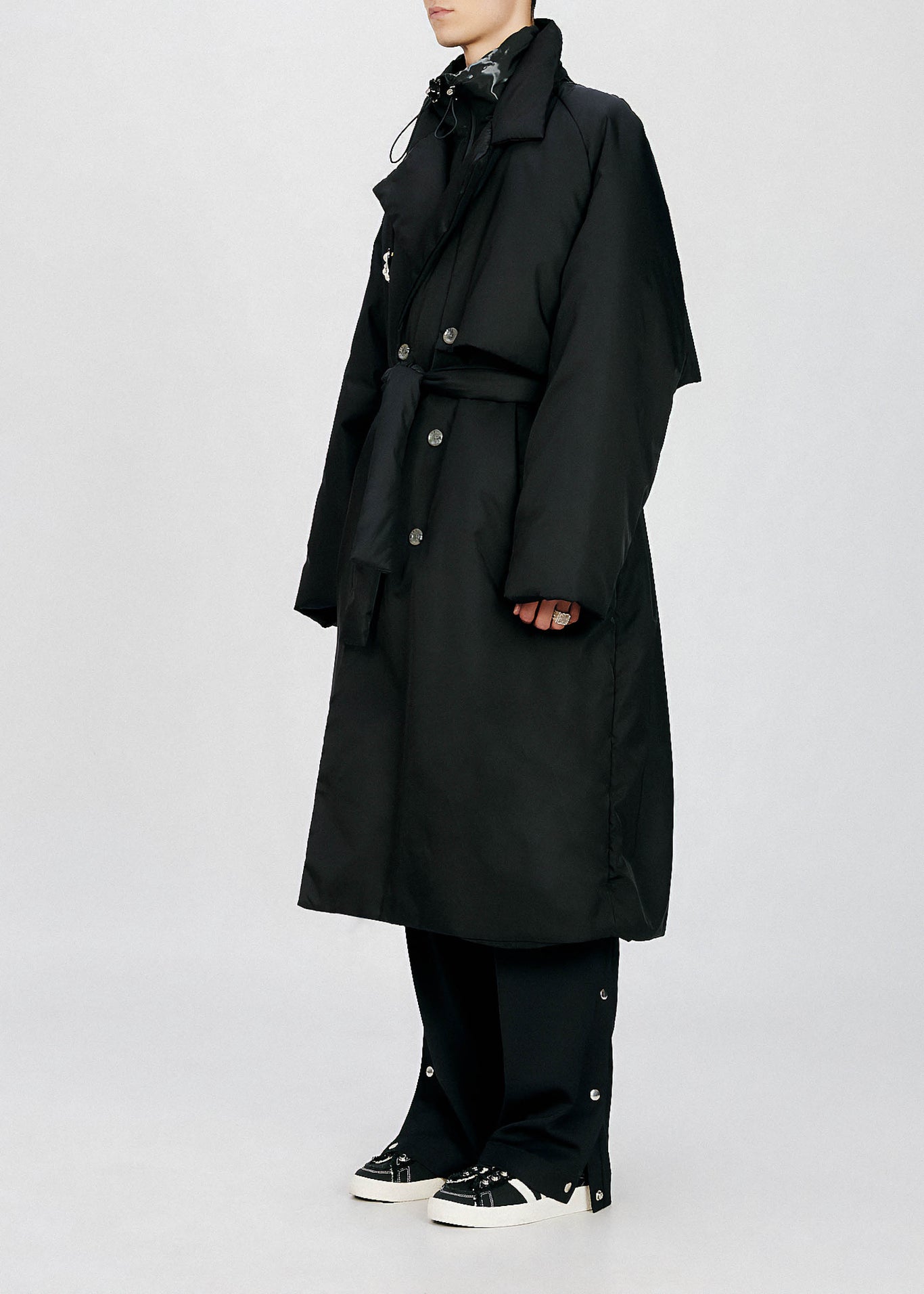 Padded Trench Coat / Song for the Mute