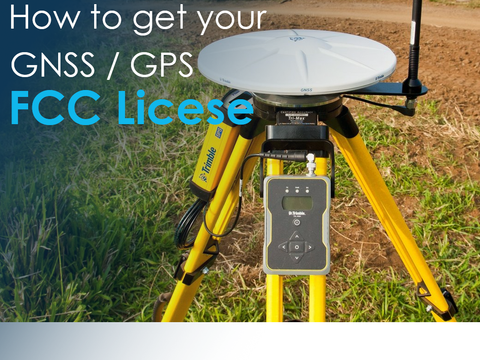 How to get your FCC License for Trimble GPS radios