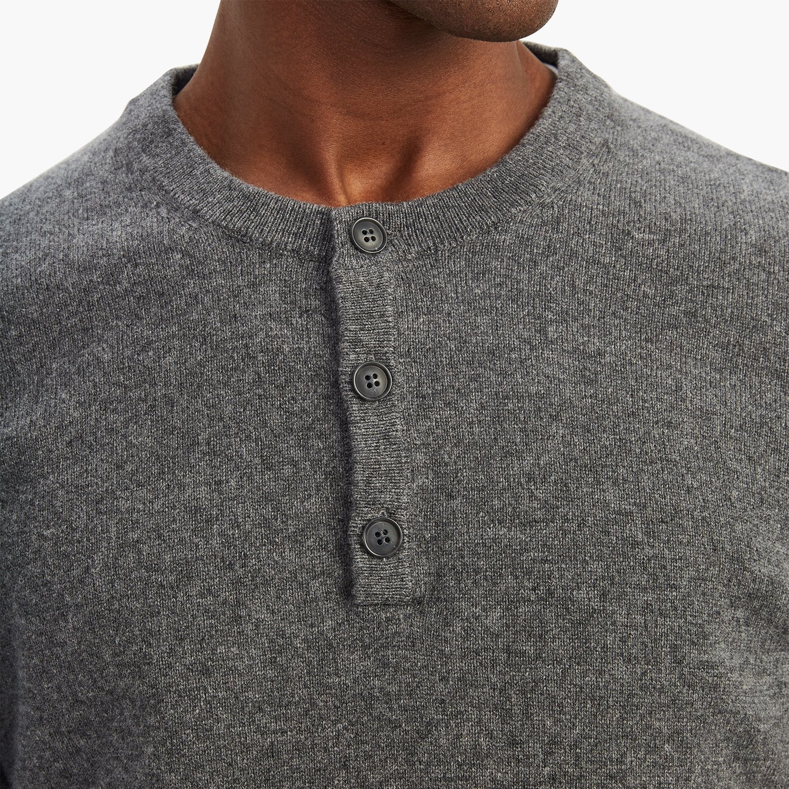 Recycled Cashmere Henley