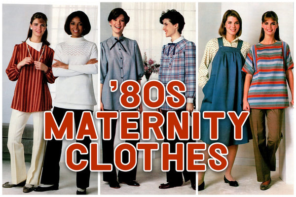 80s maternity fashion