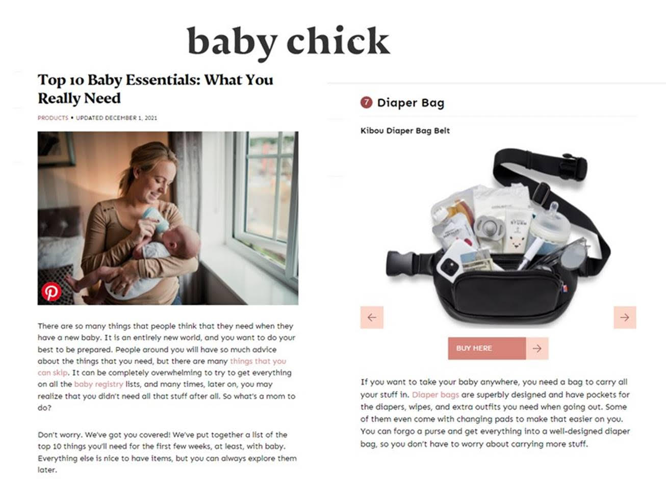 Baby Chick top 10 essentials