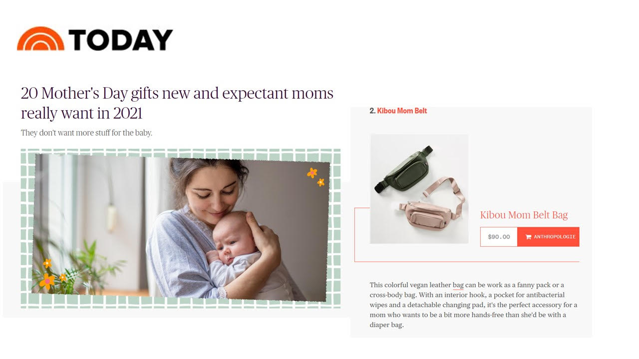 Today.com - 20 Mother's Day gifts new and expectant moms really want in 2021