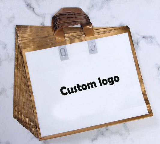 100 PC Custom zipper bag for clothing, custom logo frosted zipper bags –  Ankaicustom