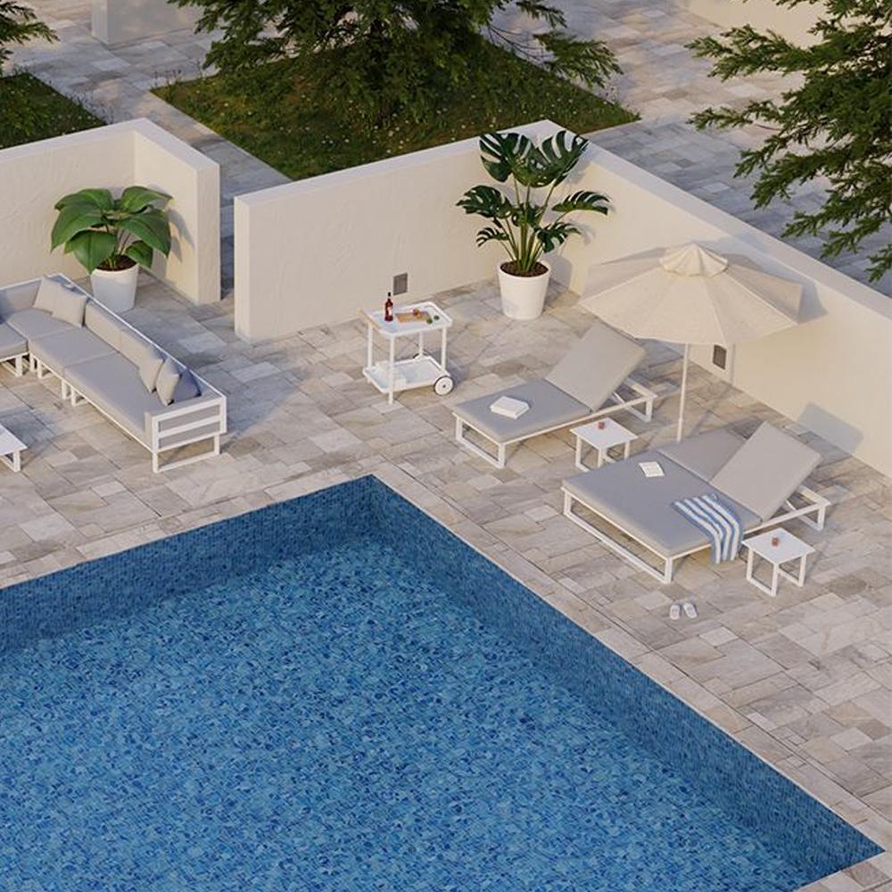 Daybeds & Sunlounges - Vivara Sun Lounge - White - Double