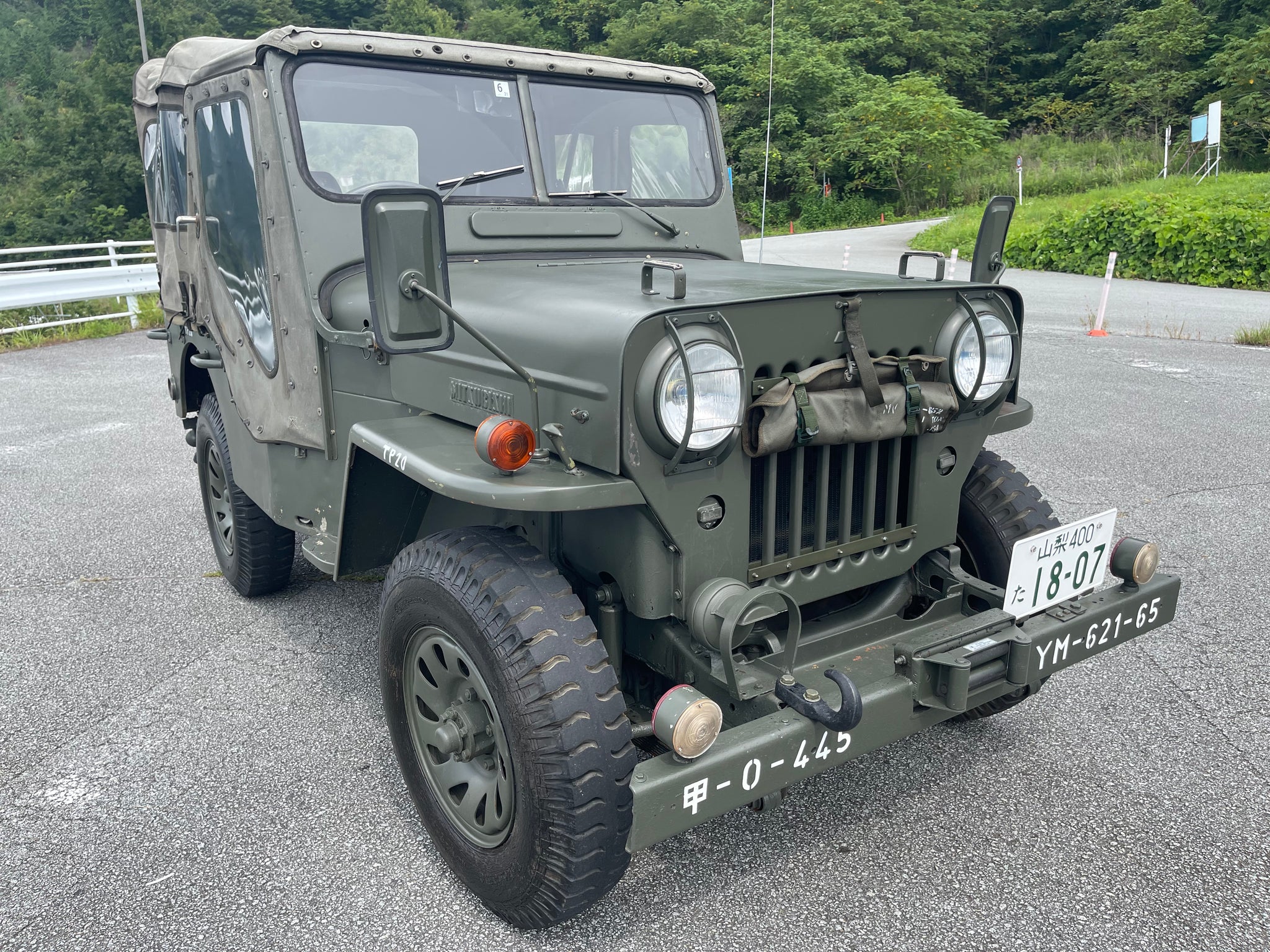 希少 昭和５０年 ジープ５４a仕様 自衛隊 ７３トラック Mich S Garage