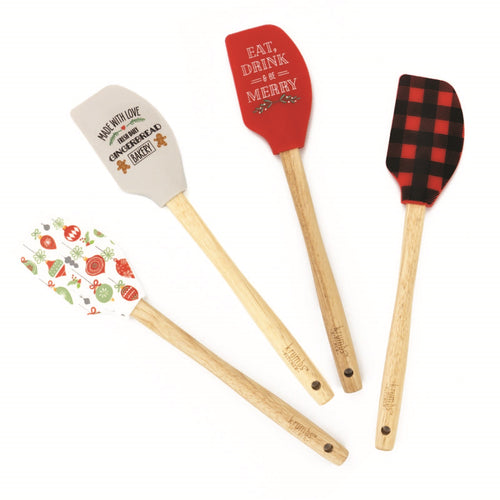 One Krumbs Kitchen Metallic Gold Handle Silicone Spatula - SHIPS ASSORTED