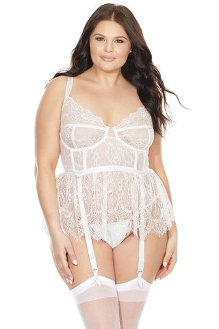 Floleo Lingerie for Women Deals Plus Size Corsets For Women Black