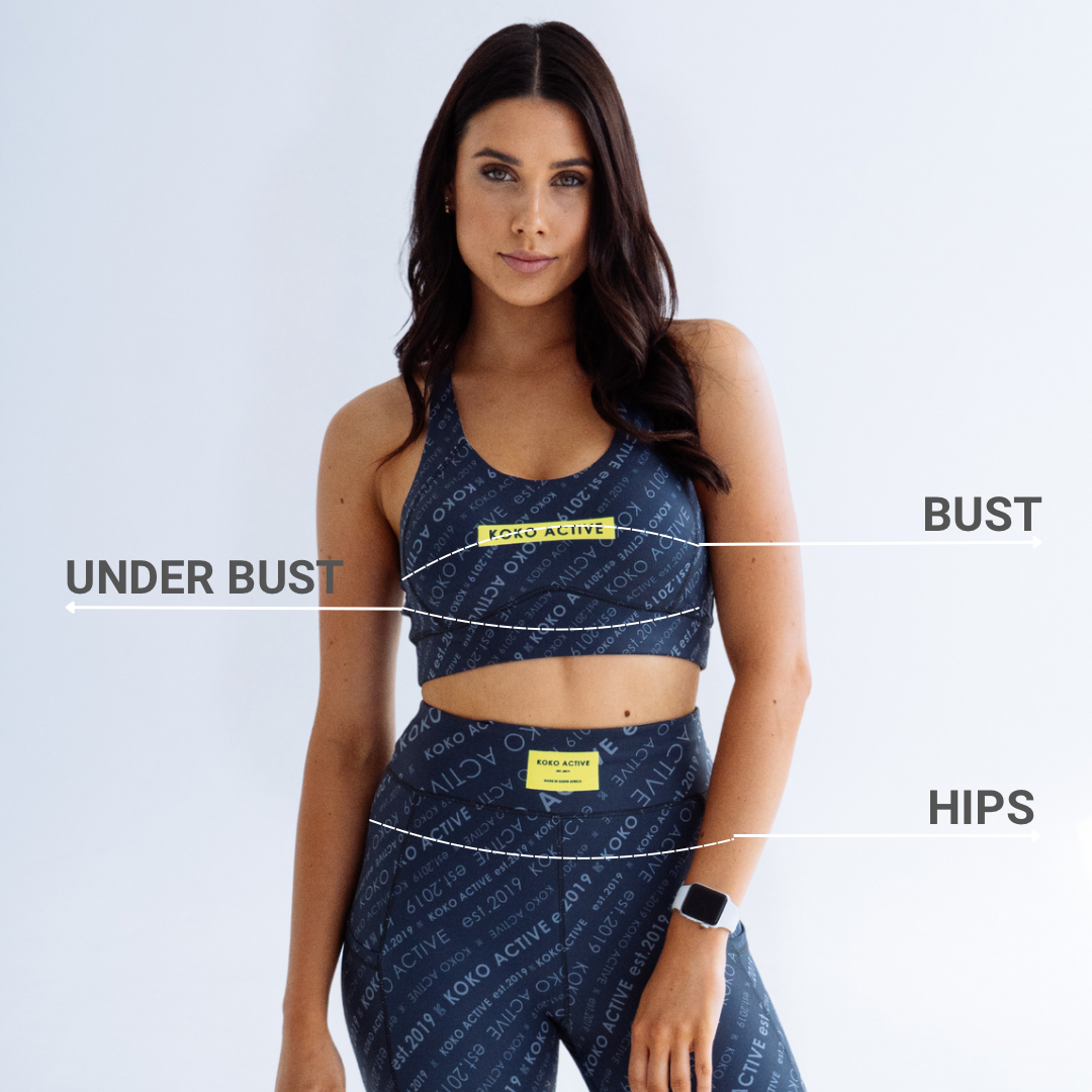 KICKSTART Racer Back Sports Bra – Koko Active SA