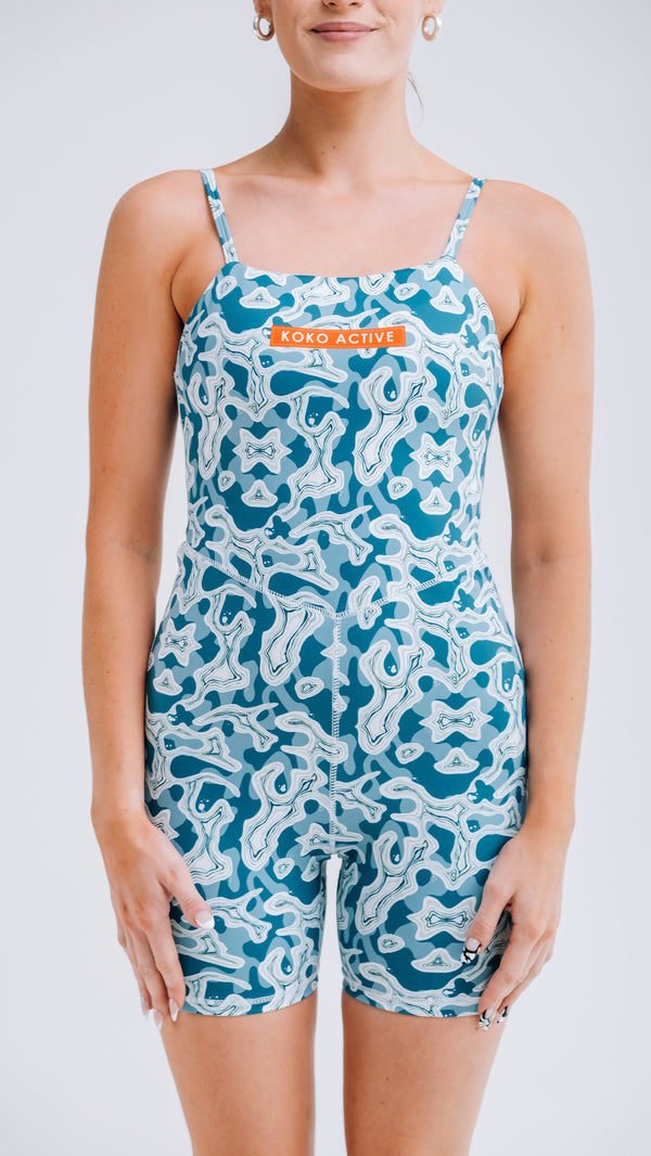 Ocean and Terrains Romper