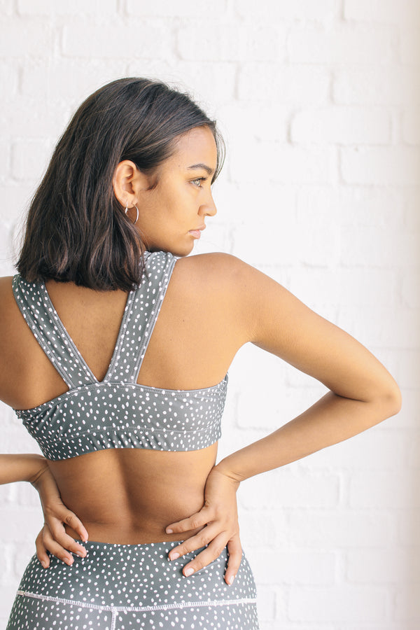 Speckled Sage Sports Bra