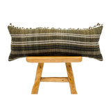 EARHTY BROWN WOOL EXTRA LONG PILLOW COVER - Krinto.com