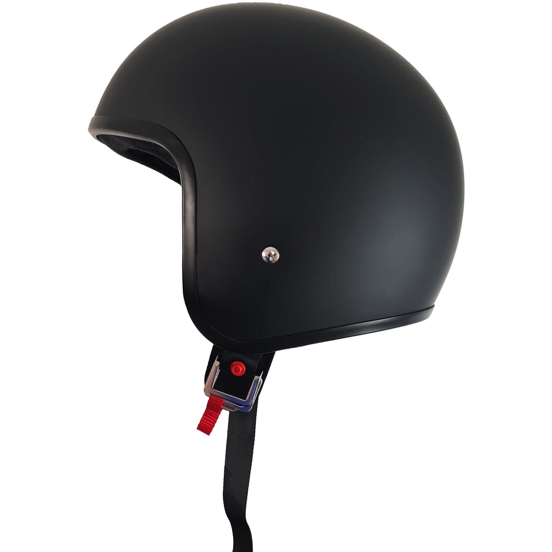 low profile biker helmet