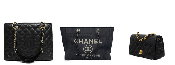 sac de luxe de seconde main vintage chanel