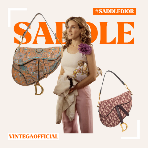 Sacs de luxe Saddle Dior occasion