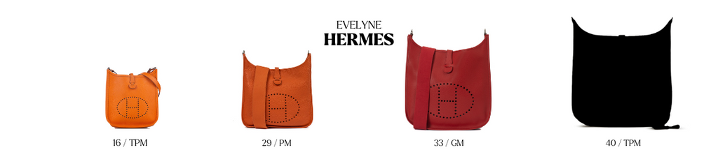 taille sac evelyne hermès luxe de seconde main