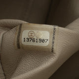 borsa di seconda mano maxi jumbo chanel in pelle beige numero di serie