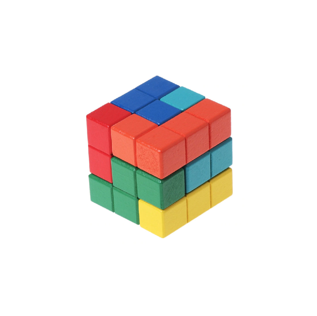Cubo tetris 3D Juegos Madera