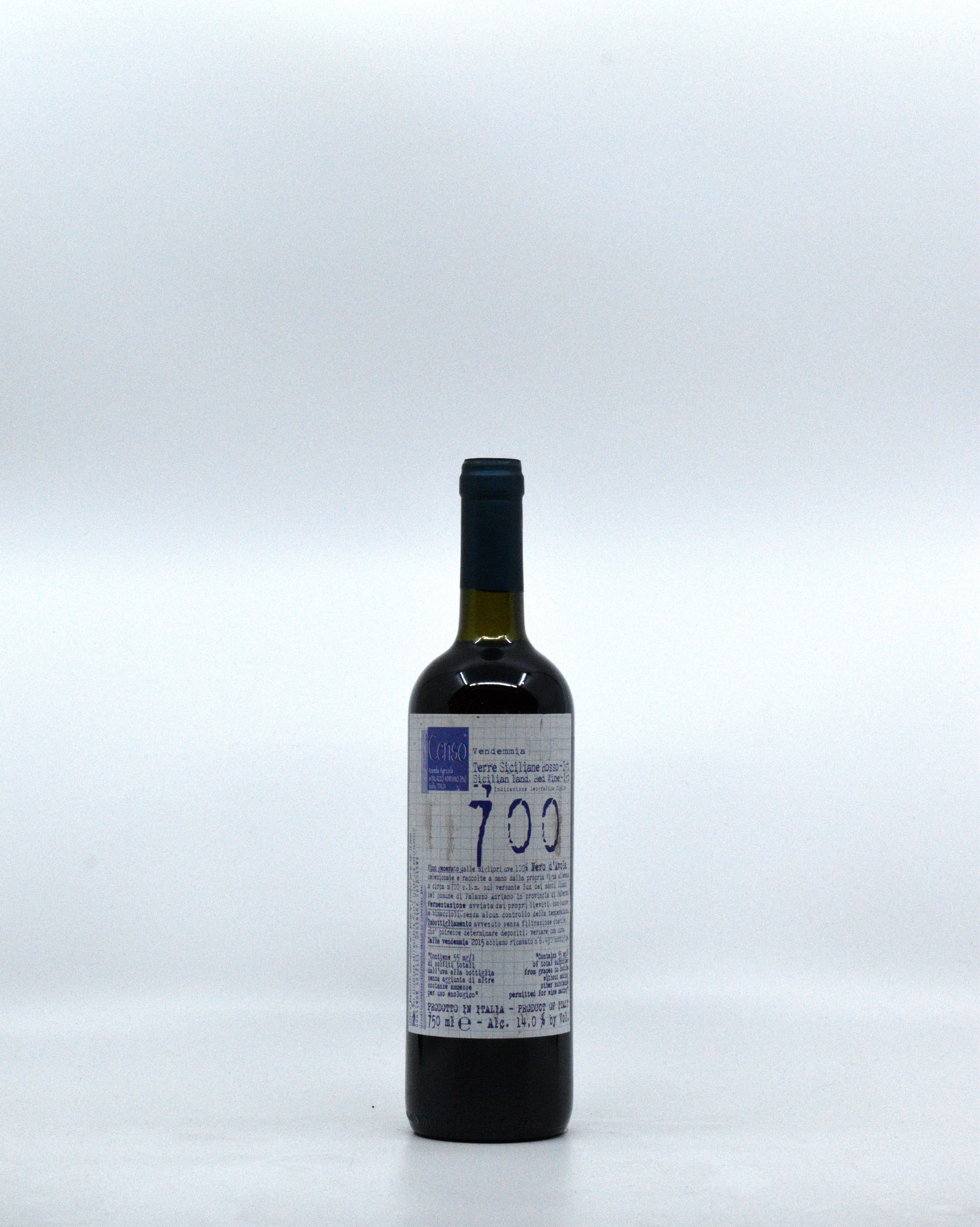 Il Censo IGT Terre Siciliane Rosso '700' 2016