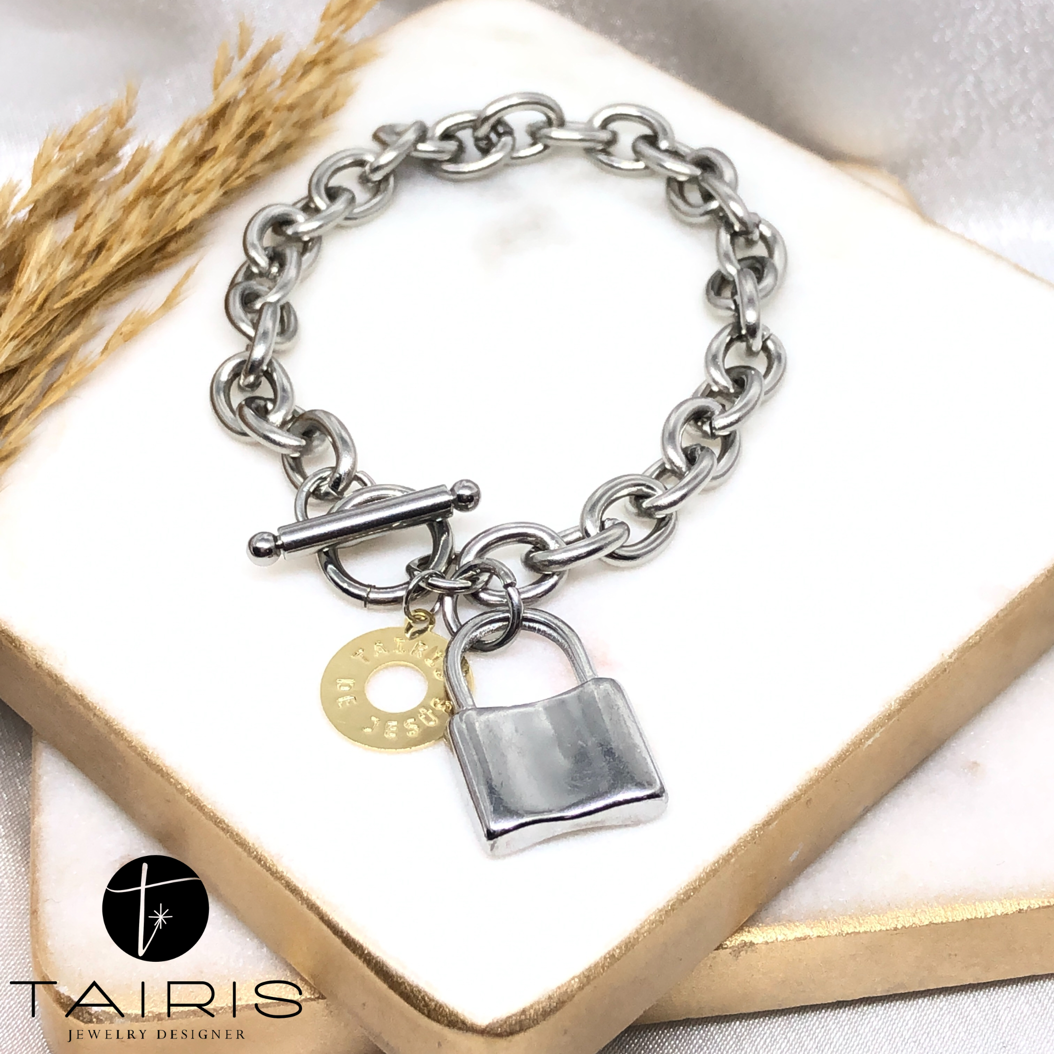 VAULTROOM PADLOCK BANGLE - アクセサリー