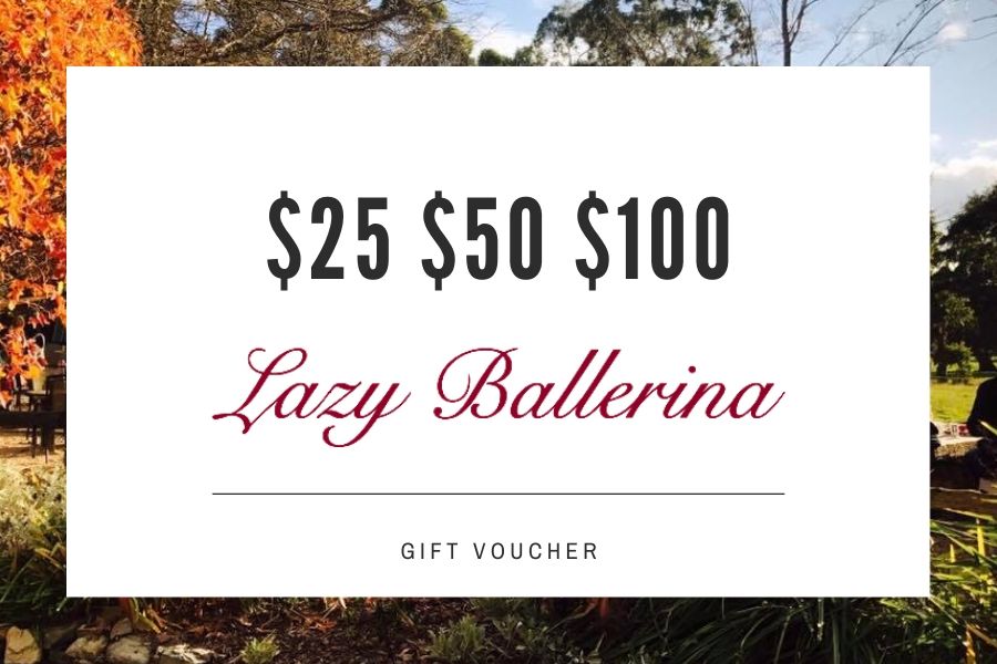 Lazy Ballerina Winery Gift Vouchers