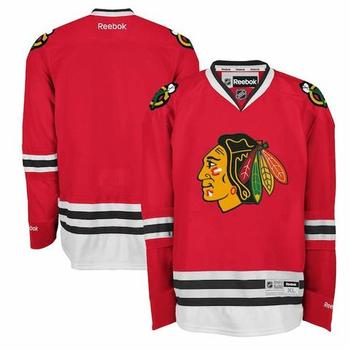 half and half blackhawks jersey