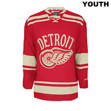 detroit red wings third jersey