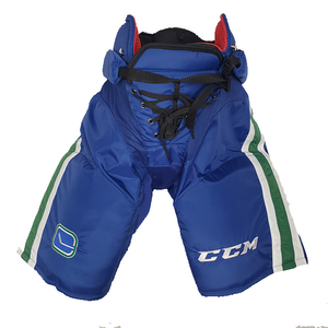 CCM NHL Vancouver Canucks Reverse Retro Pro Stock Hockey Pants Shell Medium