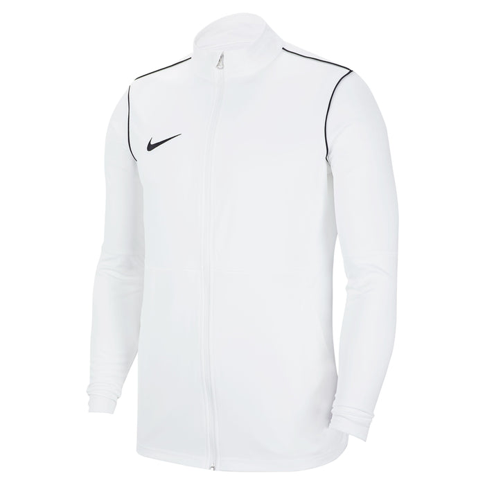 white nike track jacket