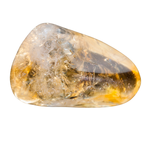 A Citrine semi-precious gemstone