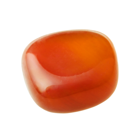 Carnelian semi-precious gemstone