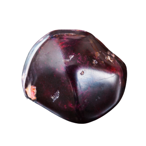 Garnet tumbled gemstone