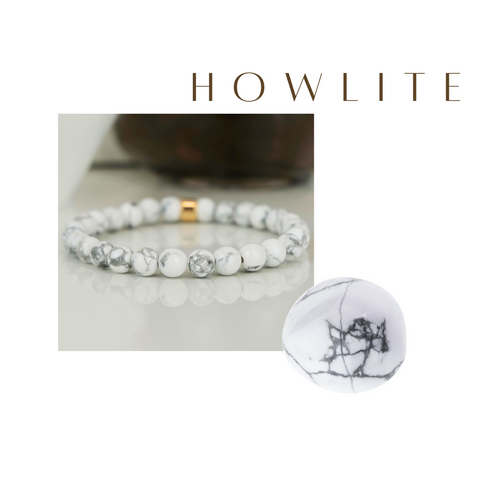 Howlite crystal