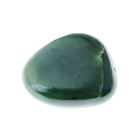 Jade tumbled gemstone