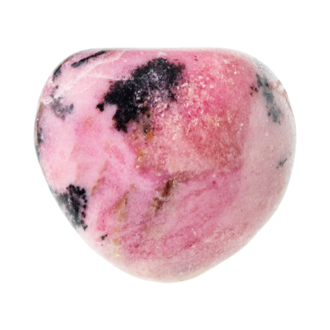 Rhodonite tumbled gemstone