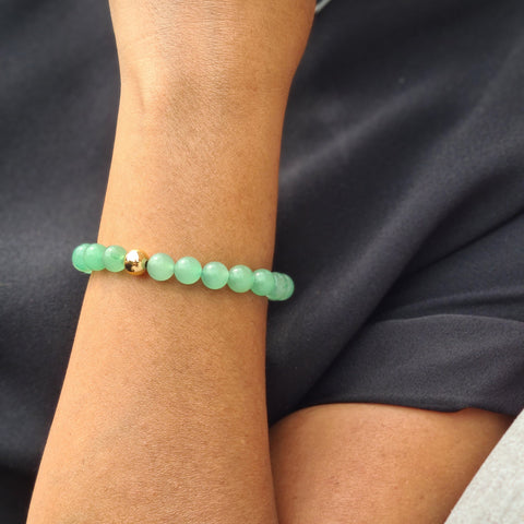 Samayla healing bracelet, Semi-precious gemstone bracelet, Aventurine