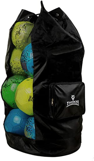 Thorza Fishing Tackle Backpack - Waterproof, Heavy Duty Fishing Bag with  Multiple Pockets - Multifunctional, Large Bag for Fishing, Hunting, Hiking,  and Camping - Tackle Boxes Not Included - Blac 