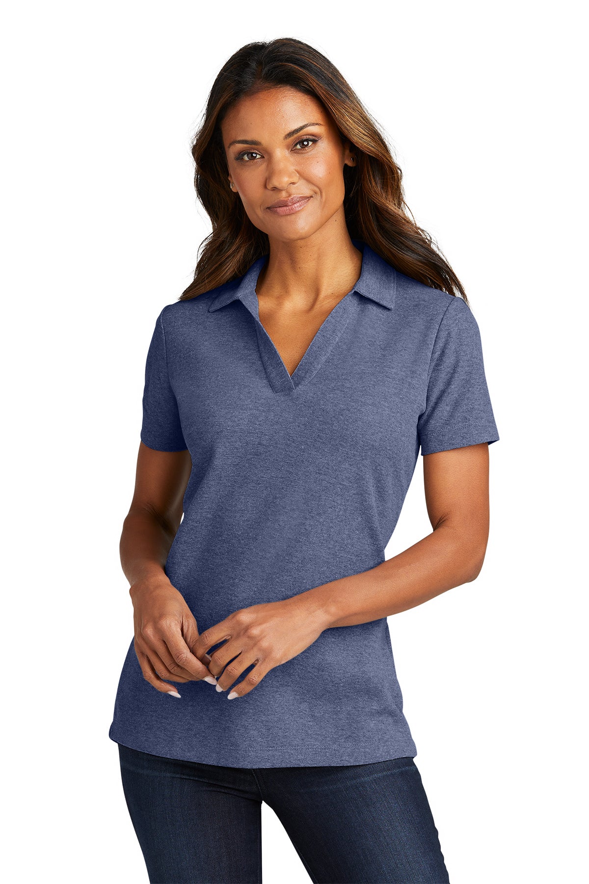 Port Authority® C-FREE Cotton Blend Pique Polo