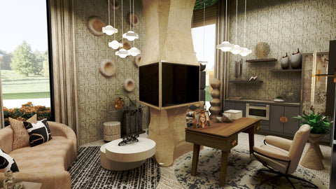 Seasonal Living Virtual Luxury Designer Showhouse Zoom Room